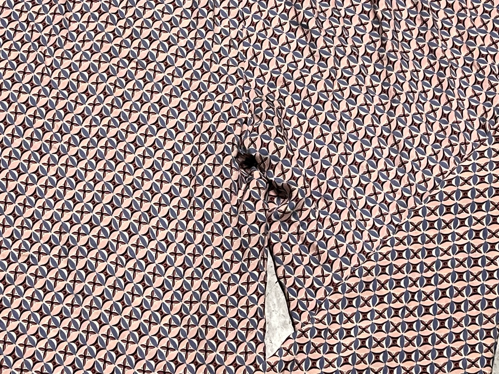 Wide-leg trousers with geometric print – photo 13